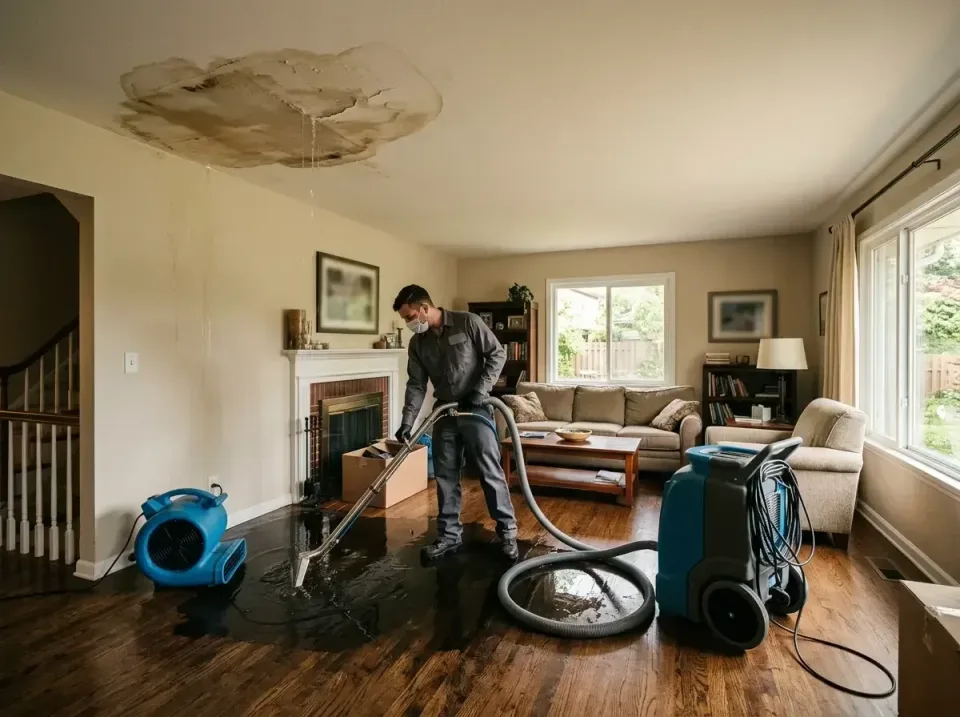 attic-pipe-burst-ceiling-drip-008 — frequently asked questions, Water Damage Restoration & Carpet Care in Palmyra, PA